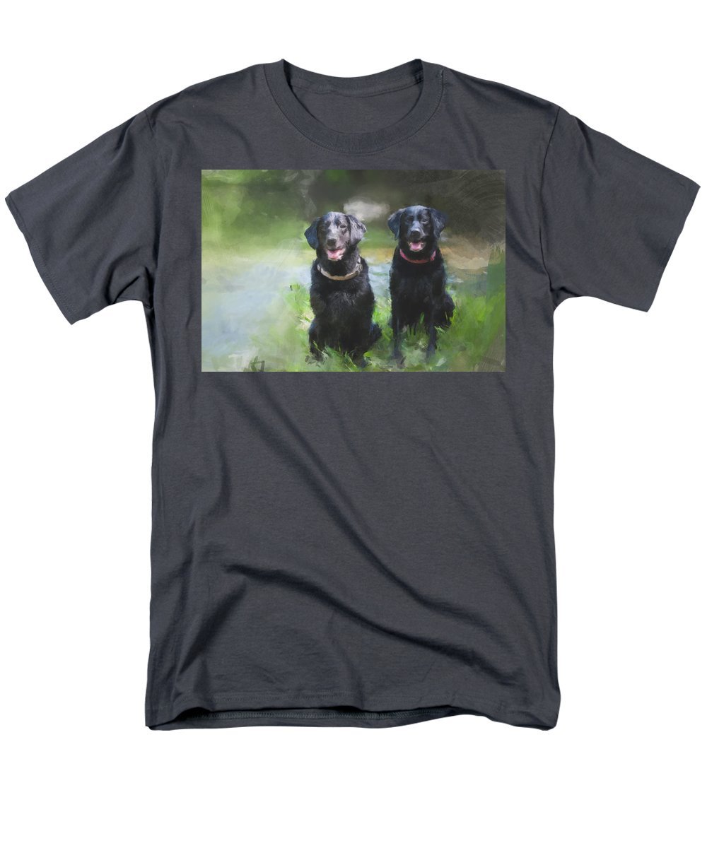 Water Dogs - Men's T-Shirt  (Regular Fit)