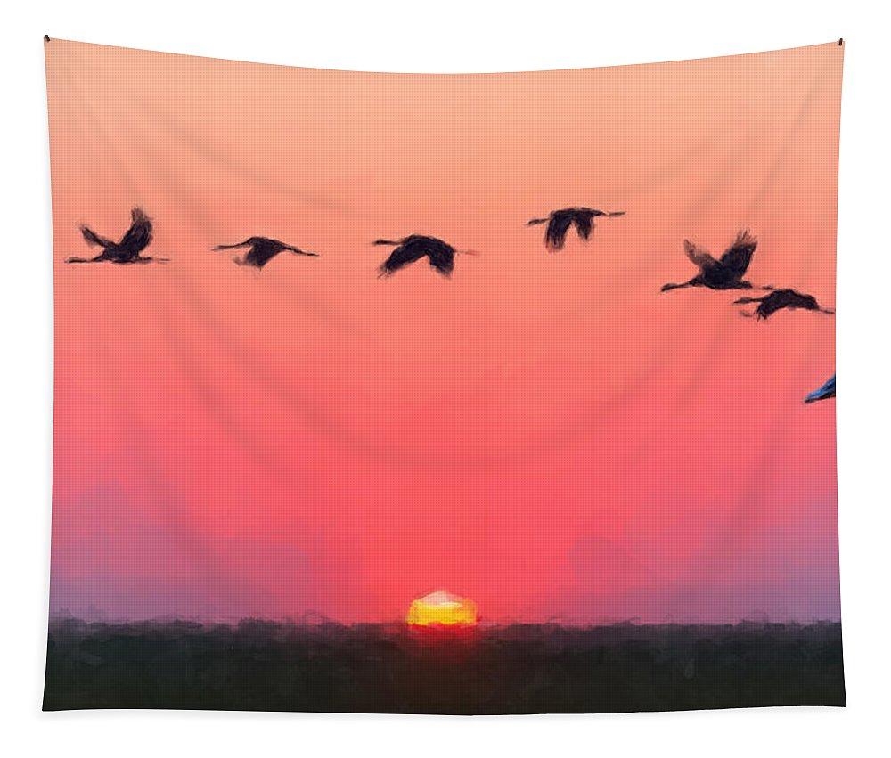 Goose and Geese - Tapestry