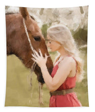 Load image into Gallery viewer, Horse Whisperer - Tapestry
