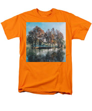Load image into Gallery viewer, Hut on Our Pond - Men&#39;s T-Shirt  (Regular Fit)
