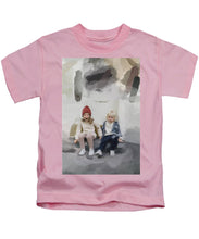 Load image into Gallery viewer, Kids Watching Passers-by - Kids T-Shirt
