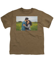 Load image into Gallery viewer, Kiss and a Hug - Youth T-Shirt
