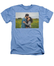 Load image into Gallery viewer, Kiss and a Hug - Heathers T-Shirt
