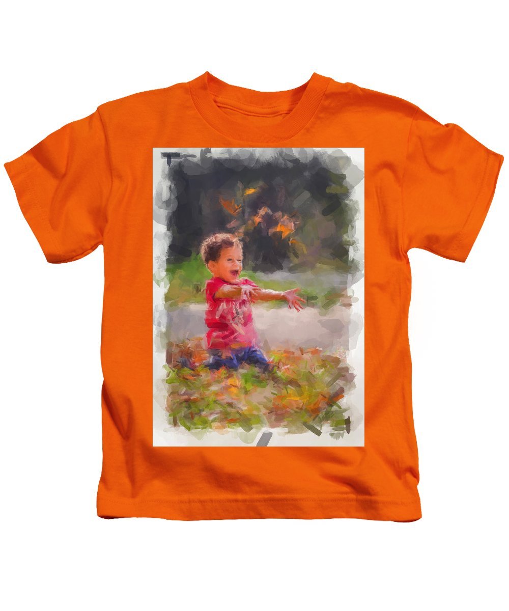 Leaves - Kids T-Shirt