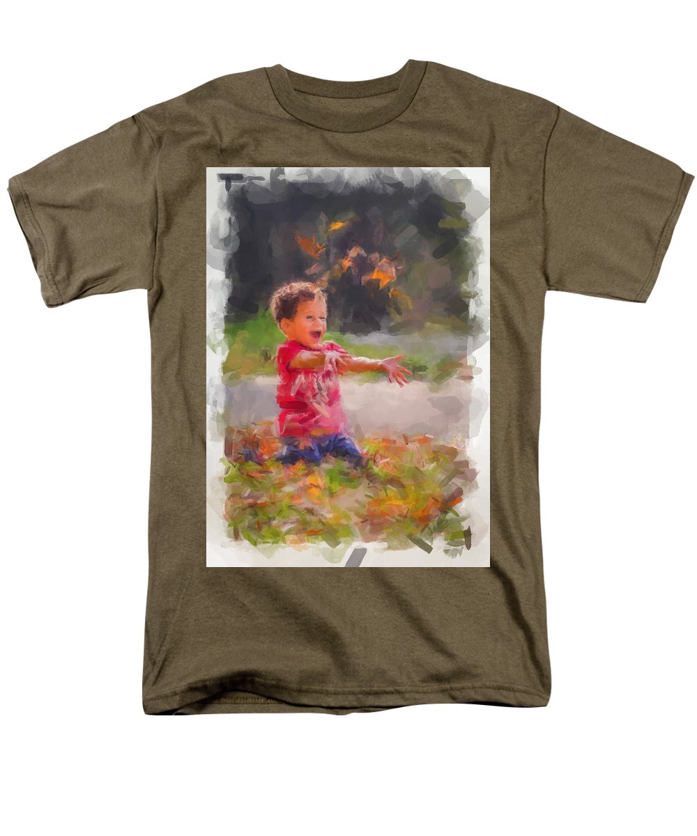 Leaves - Men's T-Shirt  (Regular Fit)