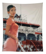 Load image into Gallery viewer, Louisiana Riverboat - Tapestry
