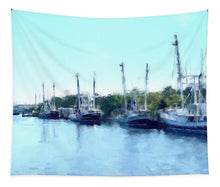 Load image into Gallery viewer, Louisiana Shrimpers - Tapestry
