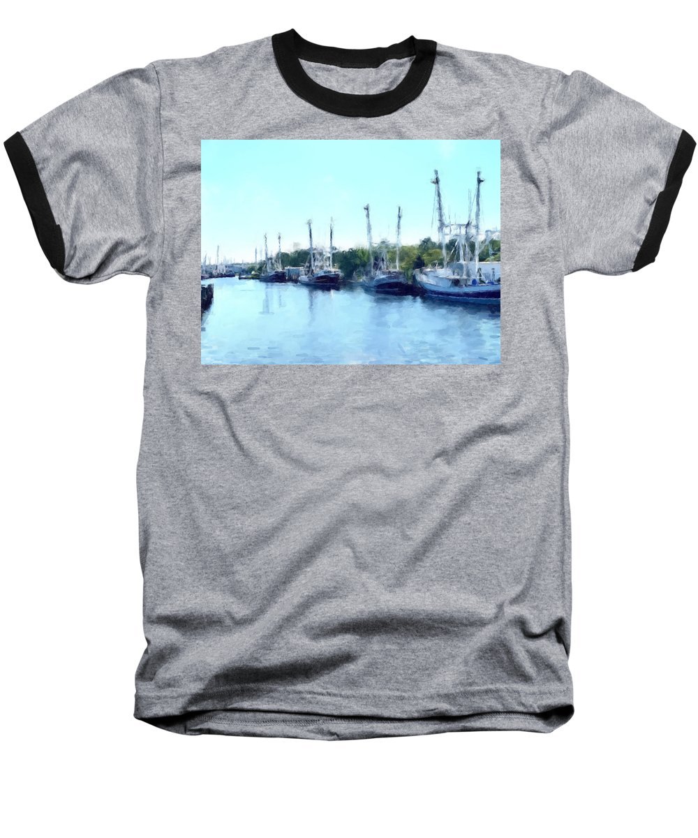 Louisiana Shrimpers - Baseball T-Shirt