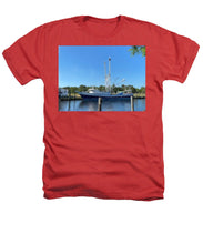 Load image into Gallery viewer, Morning Light on a Shrimp Boat - Heathers T-Shirt
