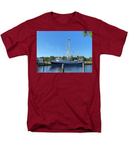 Load image into Gallery viewer, Morning Light on a Shrimp Boat - Men&#39;s T-Shirt  (Regular Fit)
