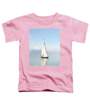 Load image into Gallery viewer, Sailaboat on Bluewater - Toddler T-Shirt
