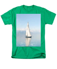 Load image into Gallery viewer, Sailaboat on Bluewater - Men&#39;s T-Shirt  (Regular Fit)
