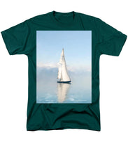 Load image into Gallery viewer, Sailaboat on Bluewater - Men&#39;s T-Shirt  (Regular Fit)
