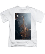 Load image into Gallery viewer, Sax Player at Midnight - Kids T-Shirt
