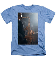 Load image into Gallery viewer, Sax Player at Midnight - Heathers T-Shirt

