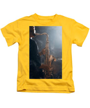 Load image into Gallery viewer, Sax Player at Midnight - Kids T-Shirt

