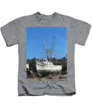 Load image into Gallery viewer, Shrimp Boat in Dry Dock - Kids T-Shirt
