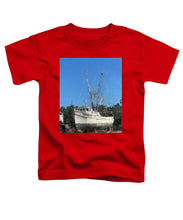 Load image into Gallery viewer, Shrimp Boat in Dry Dock - Toddler T-Shirt
