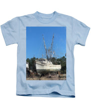 Load image into Gallery viewer, Shrimp Boat in Dry Dock - Kids T-Shirt
