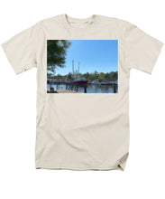 Load image into Gallery viewer, Shrimp Boat in the Bayou - Men&#39;s T-Shirt  (Regular Fit)
