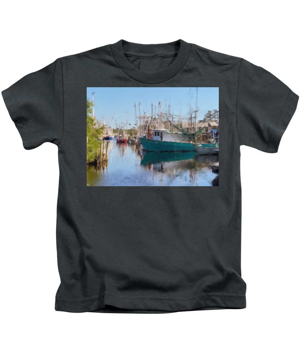 Shrimpers in the Bayou - Kids T-Shirt