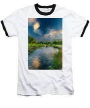 Load image into Gallery viewer, The Clearing Sky - Baseball T-Shirt
