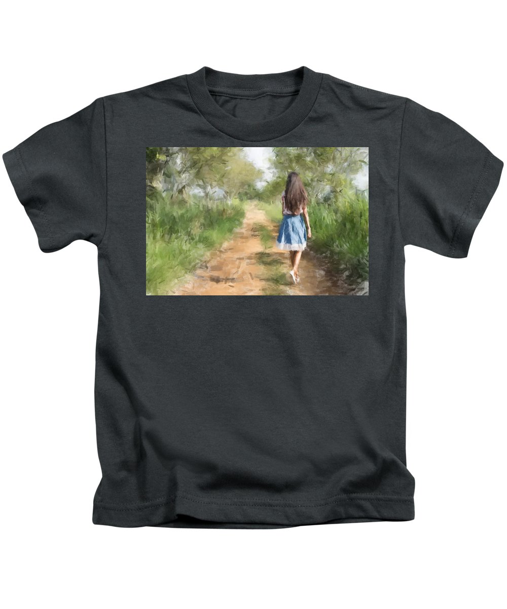The Dirt Road - Kids T-Shirt
