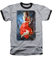 Load image into Gallery viewer, The Red Dress - Baseball T-Shirt
