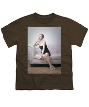 Load image into Gallery viewer, Waiting for Her Date - Youth T-Shirt

