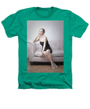 Load image into Gallery viewer, Waiting for Her Date - Heathers T-Shirt
