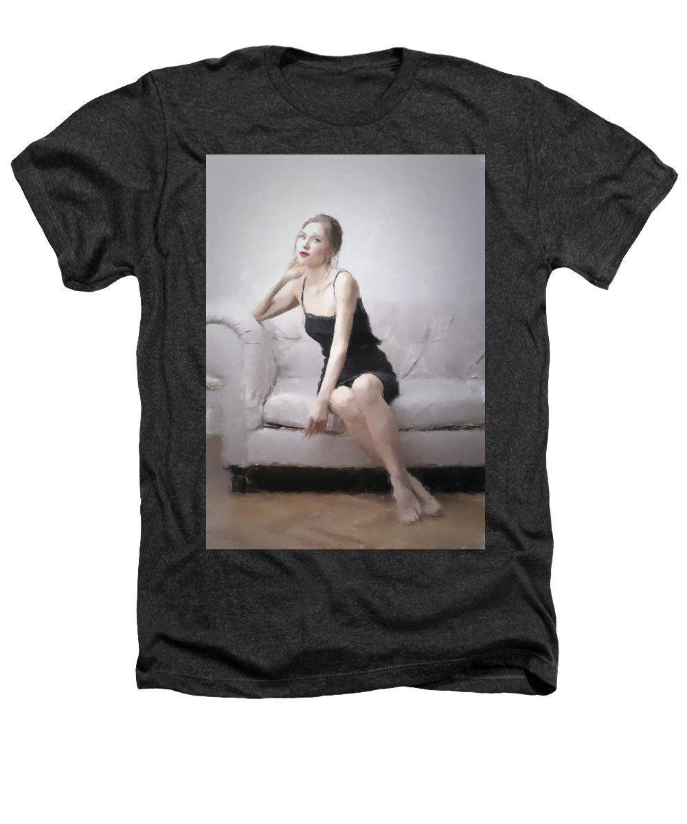 Waiting for Her Date - Heathers T-Shirt